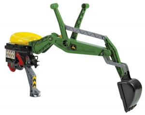 Rolly Toys achterlader Backhoe John Deere 40 x 23 x 78 cm groen-S