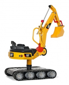 Rolly Toys graafmachine RollyDigger XL Cat 96 cm staal geel