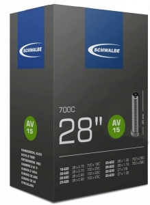 Schwalbe innenrohr AV1528 Zoll (18/28-622 22/25-630) AV 40 mm