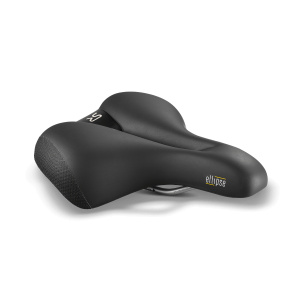 Selle Royal Ellipse Relaxed Fahrradsattel 251 x 223 mm 90° Schwarz