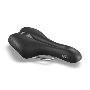 Selle Royal Ellipse Athletic Fahrradsattel 266 x 163 mm 45° Schwarz
