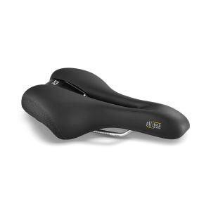 Selle Royal Ellipse Moderate Fahrradsattel 276 x 180 mm 60° Schwarz