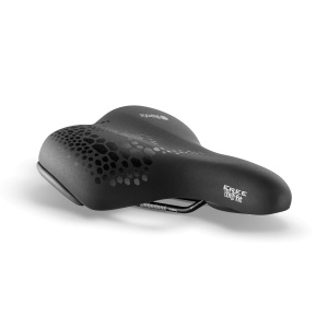 Selle Royal Freeway Fit Relaxed Fahrradsattel 257 x 210 mm 90° Schwarz