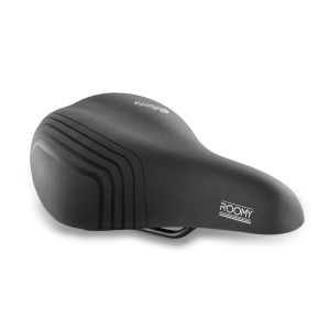Selle Royal Geräumiger Moderater Fahrradsattel 246 x 181 mm 60° Schwarz