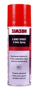 Simson elektro beschermingsspray e-bike 200 ml rood/wit
