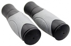 Simson handvatten Ergo Shift 12,5 cm zwart/grijs per paar