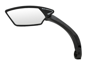 Simson Essential Fietsspiegel Links 22,2 mm Zwart