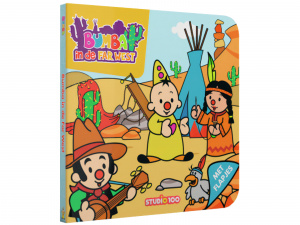 Studio 100 leesboek Bumba Far West junior 19,2 x 19,2 cm karton