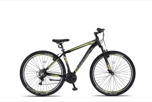 Umit 4 Motion MTB 27.5 Inch Unisex 21SP Rim Brakes Black/Yellow