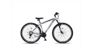 Umit 4 Motion MTB 29 Inch Unisex 21SP Rim Brakes Chrome/Black