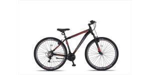 Umit 4 Motion MTB 29 Inch Unisex 21SP Rim Brakes Black/Red
