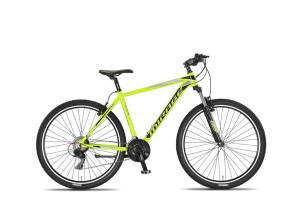 Umit Mirage Oversized MTB 27.5 Inch Unisex 21SP Rim Brakes Lime/Black