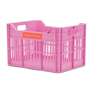 Urban Proof Junior Fietskrat 15 liter Gerecycled Kunststof Bright Pink