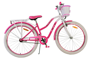 Volare Lovely 26 Inch Girls Coaster Brake Pink/White