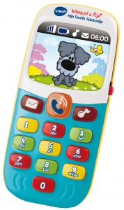 VTech telefoon Woezel & Pip grün / weiß