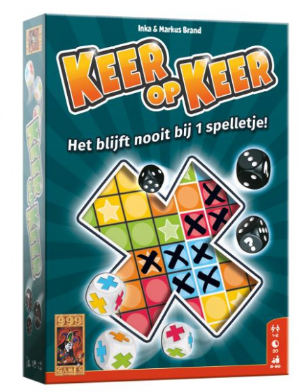 999 Games dobbelspel Keer op Keer