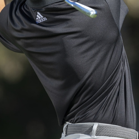 polo de golf performance noir taille L