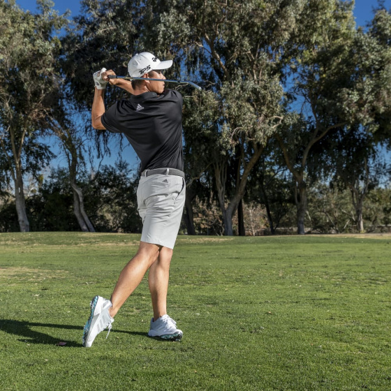 polo de golf performance noir taille L