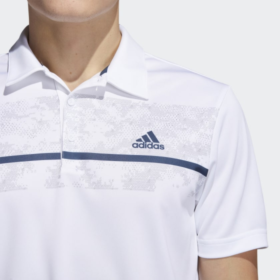 golfpolo Primegreen heren polyester wit maat XL
