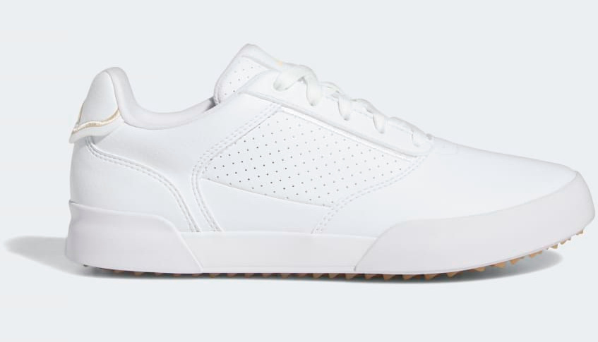 retrocross spikeless golf shoes white ladies size 39 1/3