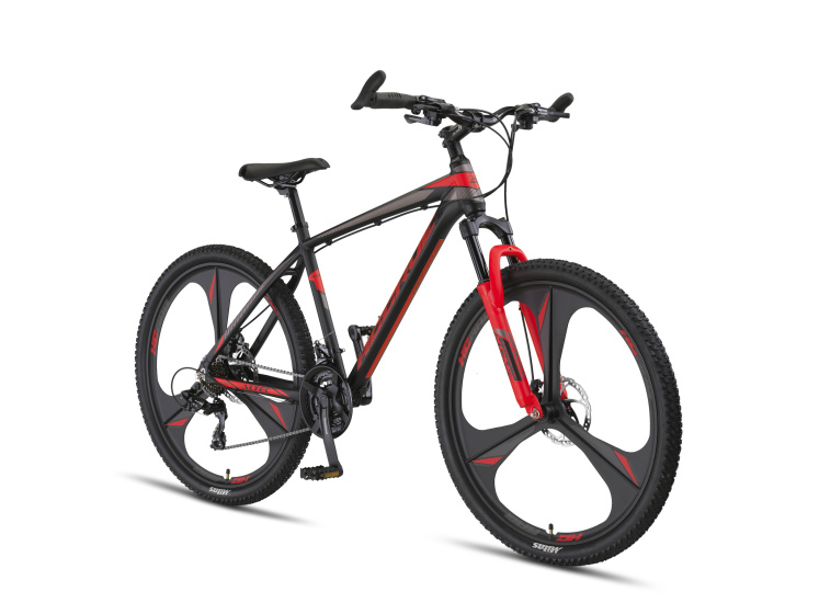 Altec Accrue MTB 27.5 Inch Unisex 21SP Mechanical disc brake Black/Red