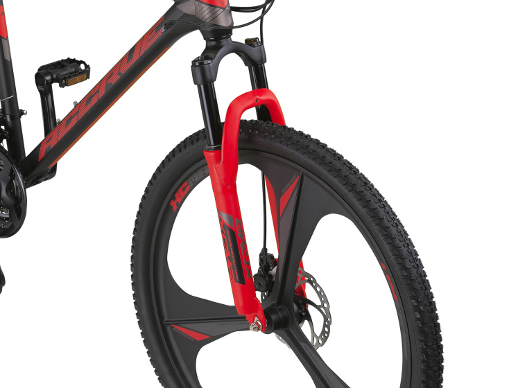 Altec Accrue MTB 27.5 Inch Unisex 21SP Mechanical disc brake Black/Red