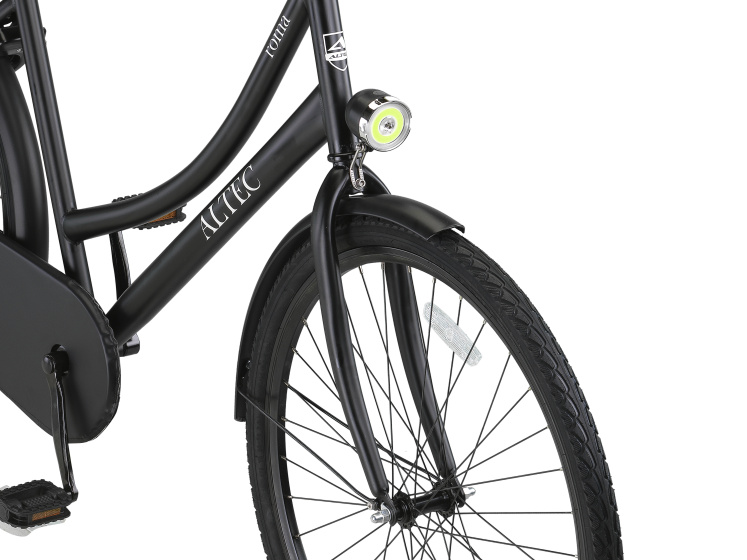 Altec Roma Omafiets 28 Zoll Damen Rücktrittbremse Mattschwarz