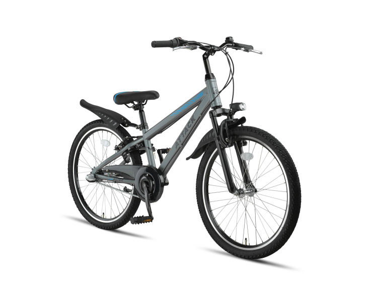 Altec Attack MTB 24 Zoll Junior 3G Felgenbremse Grau