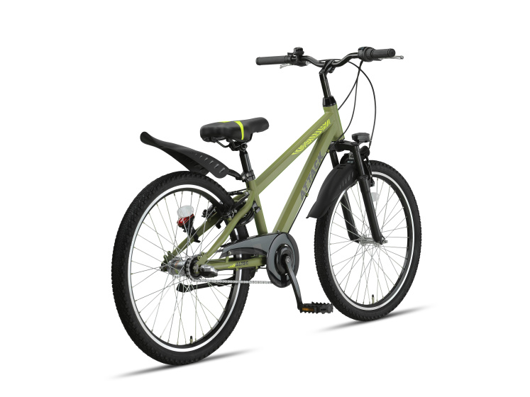 Altec Attack MTB 24 Zoll Junior 3G Felgenbremse Armeegrün