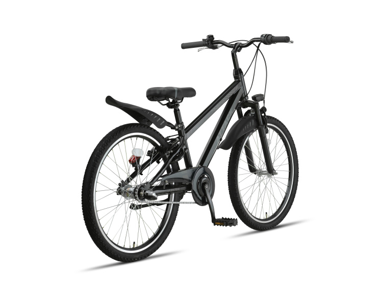 Altec Attack MTB 24 Zoll Junior 3G Felgenbremse Schwarz