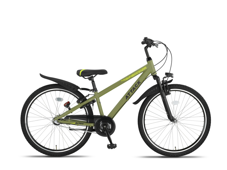 Altec Attack MTB 26 Inch Junior 3SP Rim Brakes Army Green