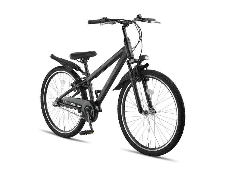 Altec Attack MTB 26 Zoll Junior 3G Felgenbremse Schwarz