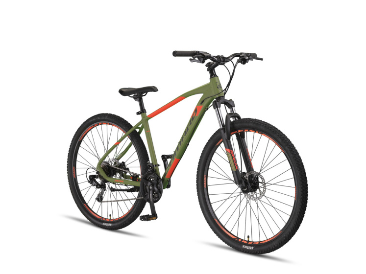 Altec Camaro MTB 27.5 Inch Unisex 21SP Mechanical disc brake Army Green/Red