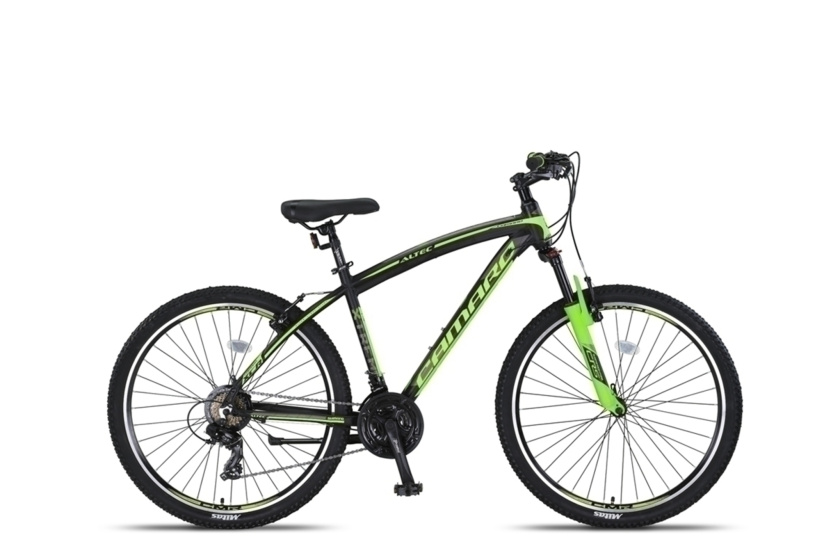Altec Camaro MTB 27.5 Inch 45 cm Unisex 21V V Brakes Zwart/Groen afbeelding