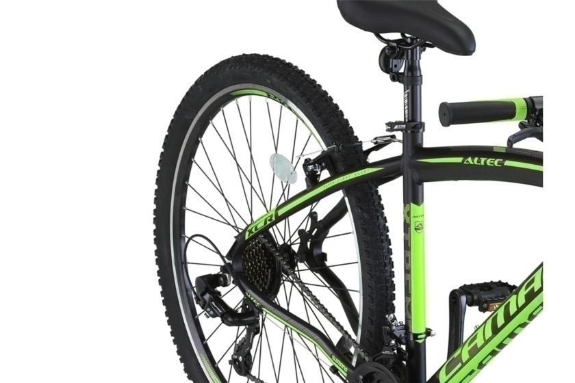 Altec Camaro MTB 27.5 Inch Unisex 21SP Rim Brakes Black/Green