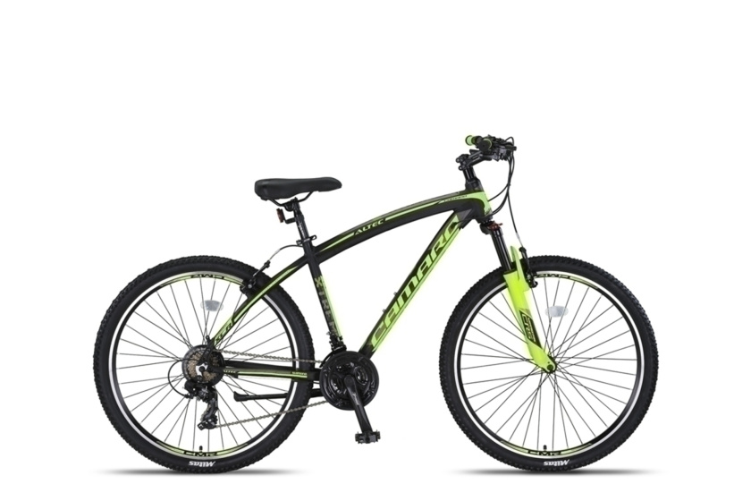 Altec Camaro MTB 27.5 Inch 45 cm Unisex 21V V Brakes Zwart/Lime afbeelding