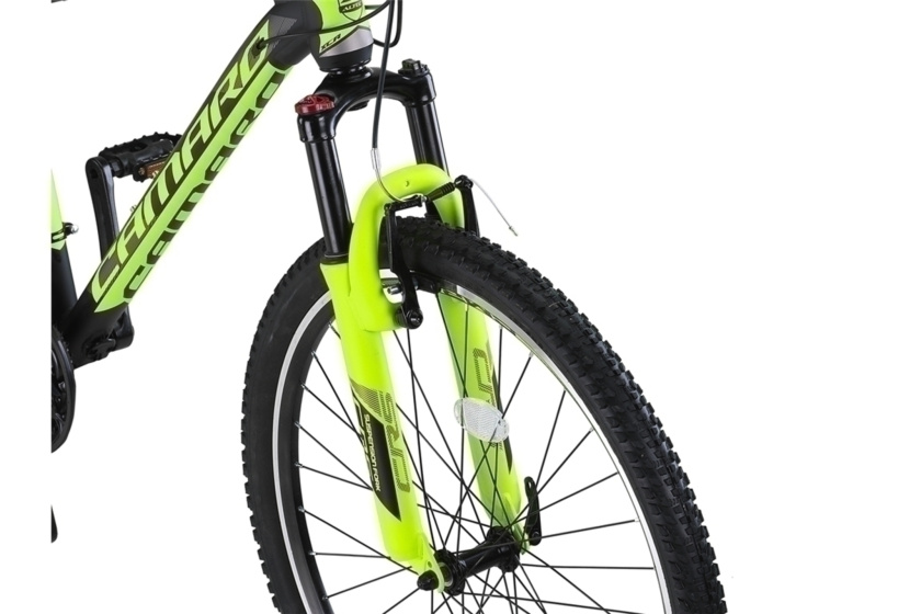 Altec Camaro MTB 27.5 Inch Unisex 21SP Rim Brakes Black/Lime