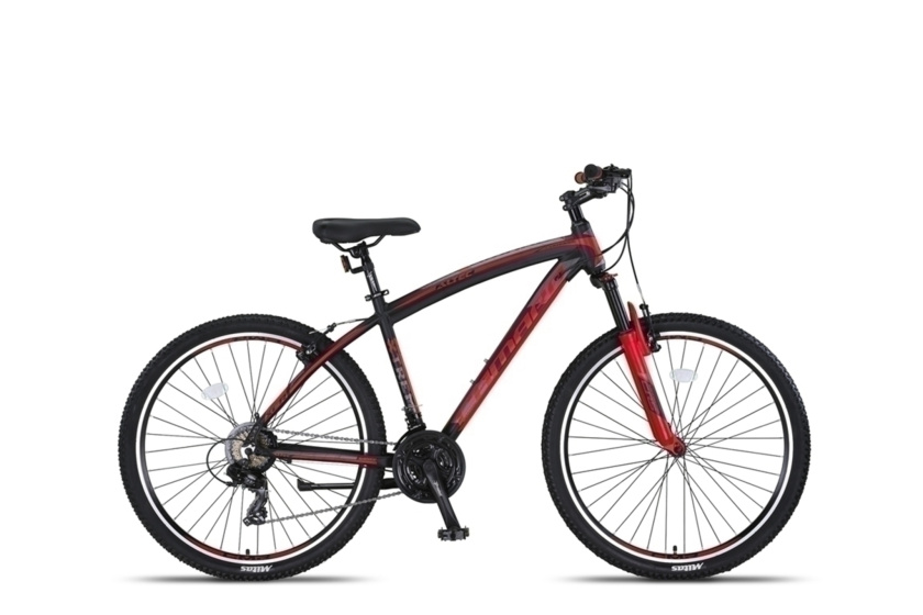Altec Camaro MTB 27.5 Inch 45 cm Unisex 21V V Brakes Zwart/Rood afbeelding