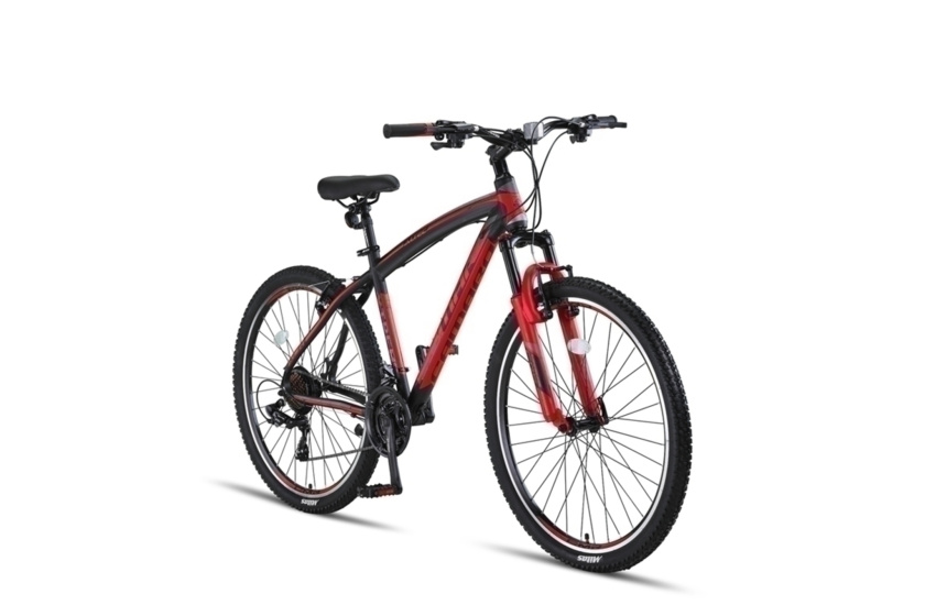 Altec Camaro MTB 27.5 Inch Unisex 21SP Rim Brakes Black/Red