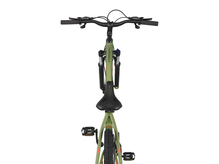 Altec Camaro MTB 27.5 Inch Unisex 24SP Hydraulic Disc Brake Army Green/Red