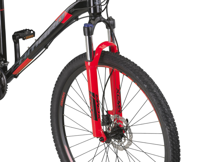 Altec Camaro MTB 27.5 Inch Unisex 24SP Hydraulic Disc Brake Black/Red