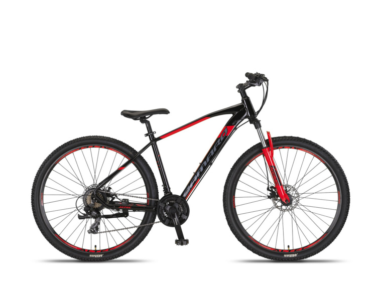 Altec Camaro MTB 29 Inch 46 cm Unisex 21V Mechanische schijfrem Zwart/Rood afbeelding