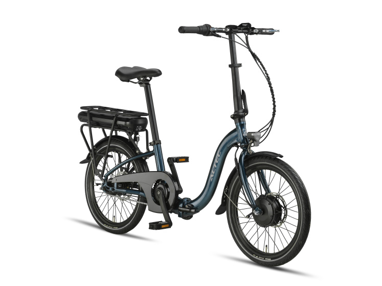 Altec Compact Vouwfiets 20 Inch Unisex 7SP Hydraulic Disc Brake Petrol Blue