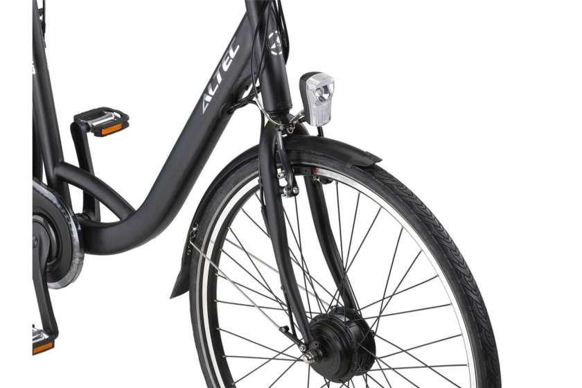 Altec Cosmos X 28 Inch Women 7SP Rim Brakes Matte black