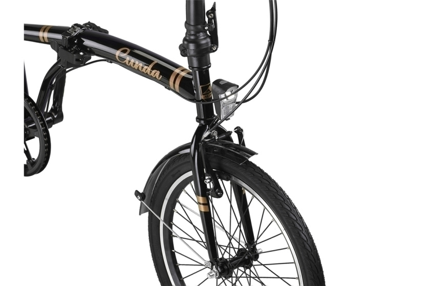 Altec Cunda 20 Inch Unisex 3V V-Brakes Zwart