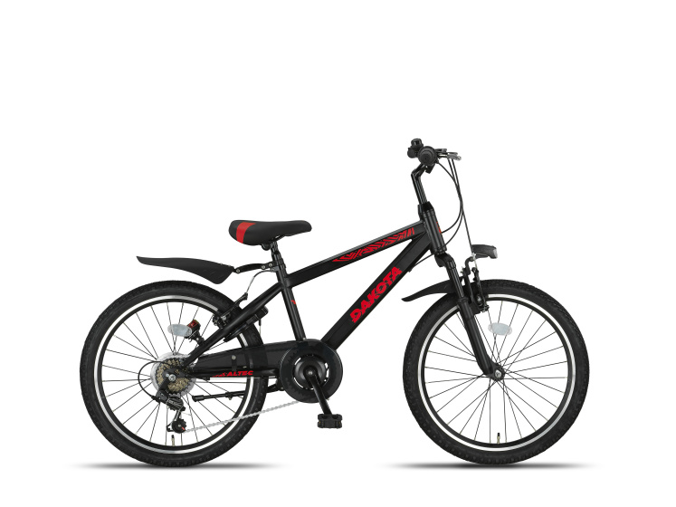 Altec Dakota MTB 22 Zoll Junior 7G Felgenbremse Schwarz