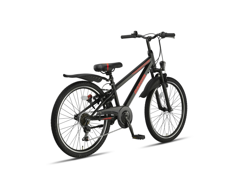 Altec Dakota MTB 24 Zoll Junior 7G Felgenbremse Schwarz