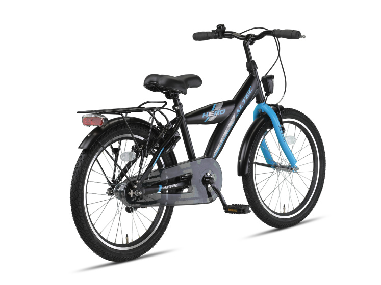 Altec Hero 20 Inch Jongens V-Brakes Zwart/Blauw