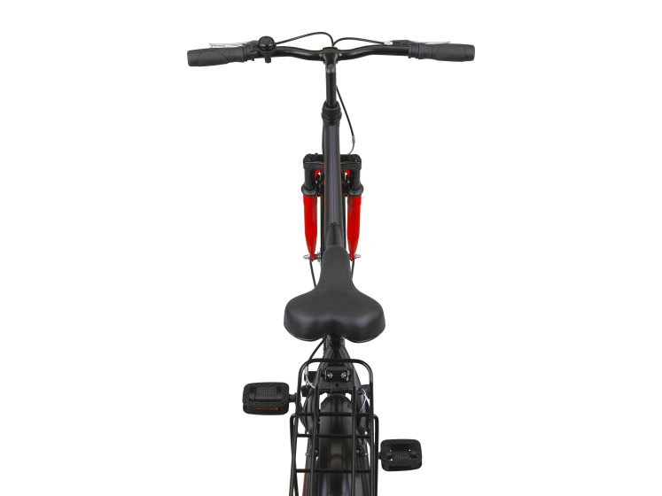 Altec Hero 26 Inch Jongens V-Brakes Zwart/Rood