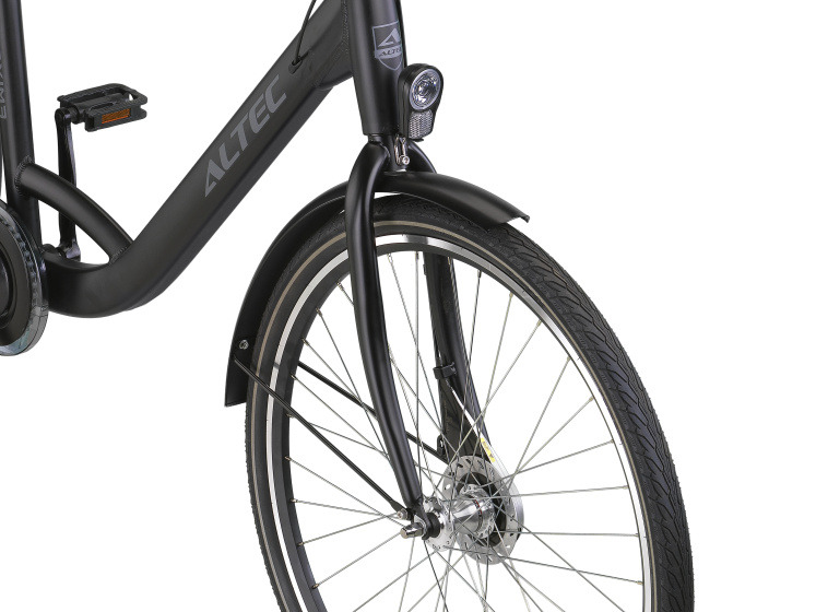 Altec Maxima Moederfiets 28 Zoll Damen 7G Rollerbrakes Mattschwarz